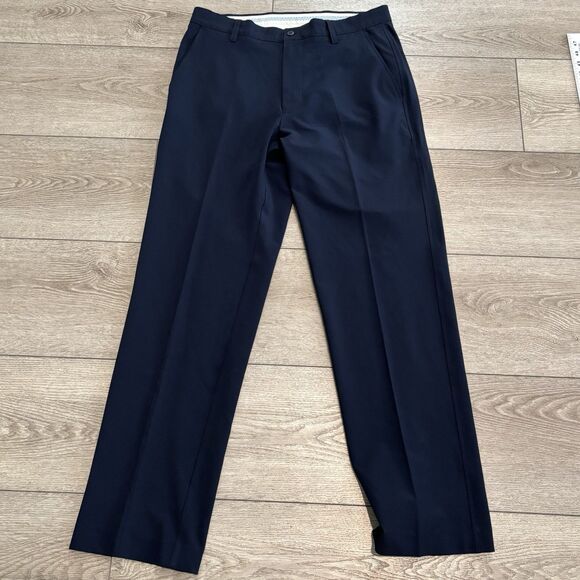 FootJoy Golf Pants Mens 33x32 Navy Blue Performance Stretch Preppy Athletic - Picture 2 of 7